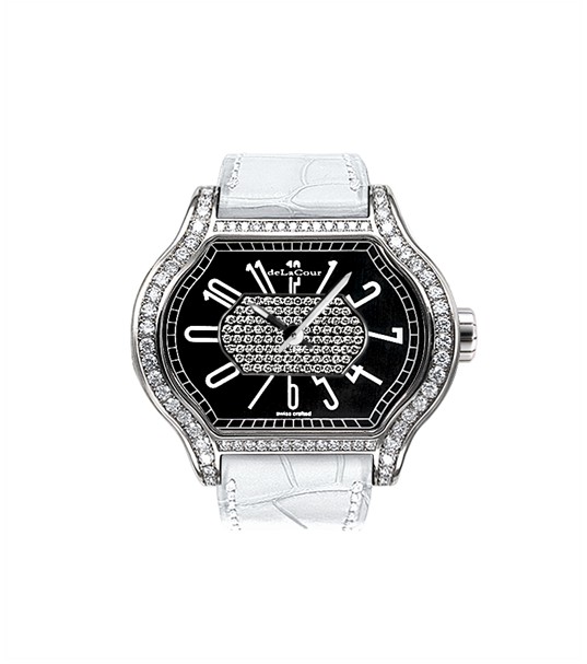 Replica DeLaCour City 1 Black WAST1857-0660W Replica Watch